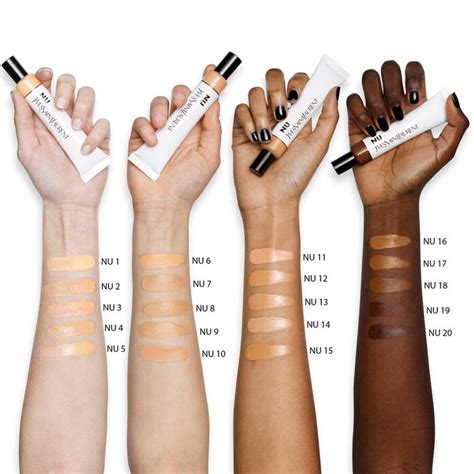 ysl skin tint shade finder|YSL skin tint shades.